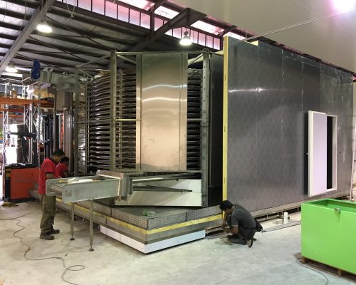 IQF sprial freezer